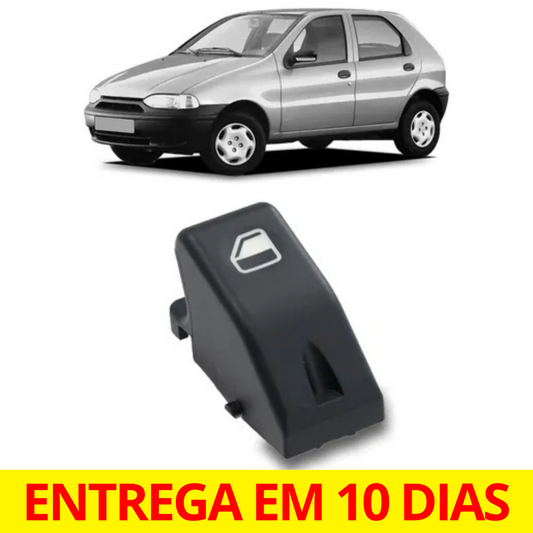 Capa Botão Vidro Elétrico Fiat Palio Young 1996 à 2001