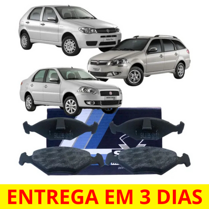 Pastilha De Freio Dianteiro Syl Para Fiat Palio E Fiat Siena