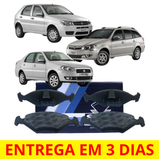 Pastilha De Freio Dianteiro Syl Para Fiat Palio E Fiat Siena