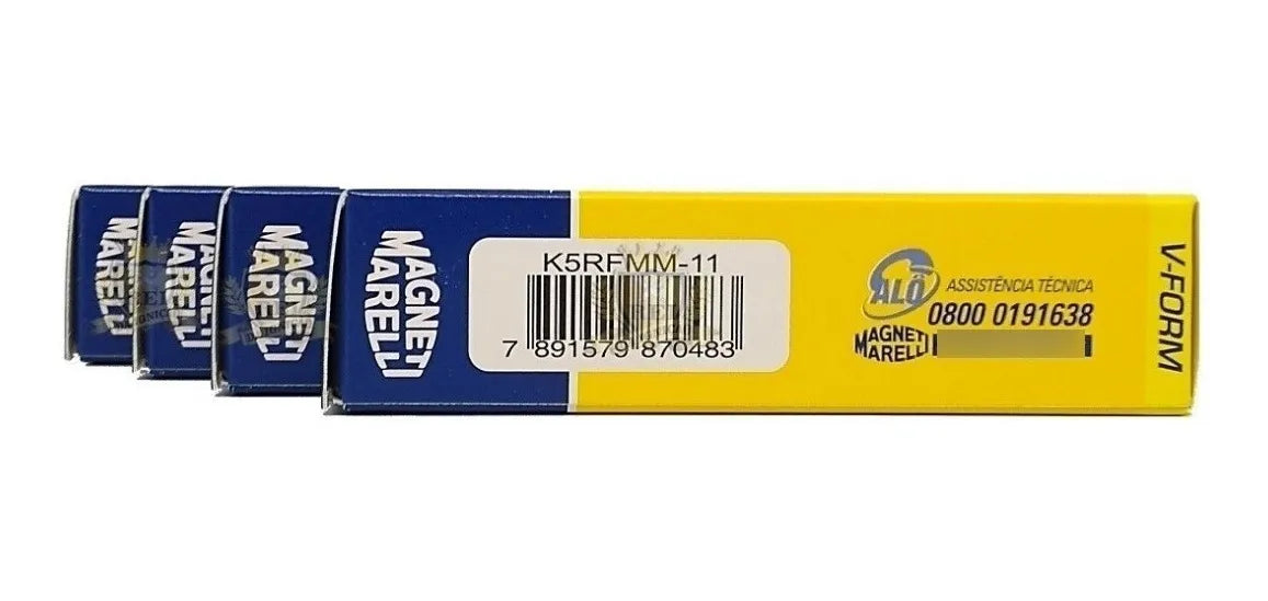 Jogo Velas De Ignição Palio Siena Strada Fiorino 1.5 1.6 8v