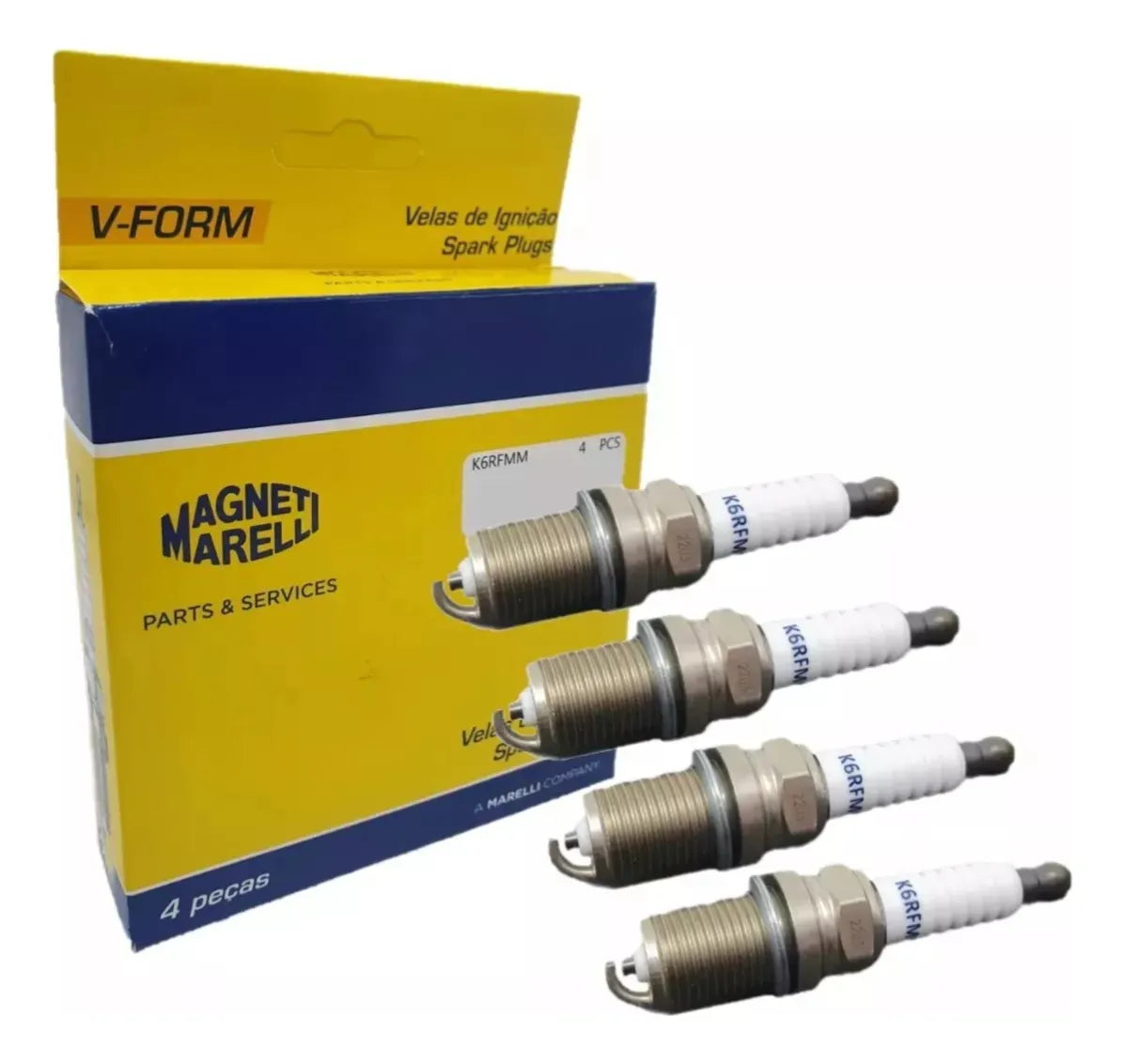 Jogo De Velas Agile Corsa Meriva Montana Prisma 1.4 Flex