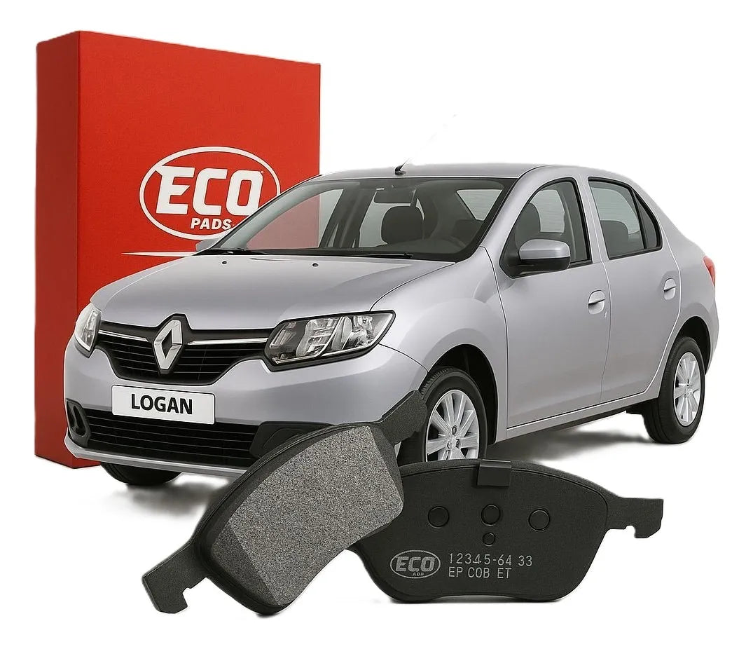 Pastilha De Freio Dianteira Logan 2014 2016 2018 2020 2022