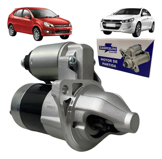 Motor De Partida Arranque Para Jac J3 1.4 16v 10 Dentes 12v