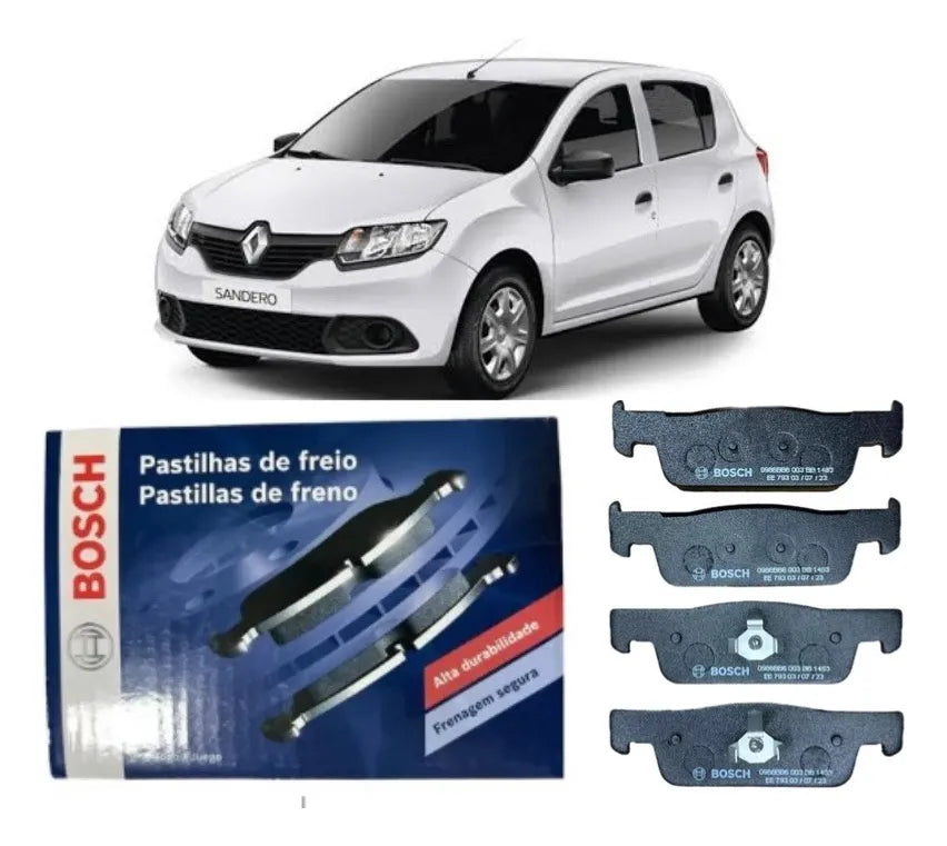 Pastilha Freio Sandero 2015 2016 2017 2018 2019 2020 2021