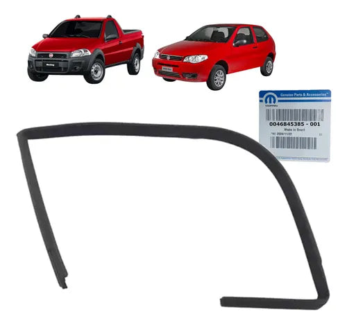 Canaleta Vidro Diant Esquerdo Palio Strada 2p Fiat 46845385