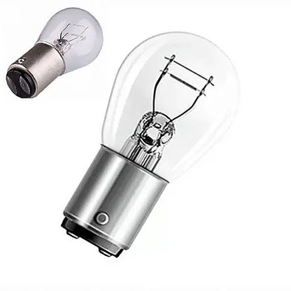 Lâmpada 2 polos - Automotiva P21W BA15s 12V 21W (Unidade)