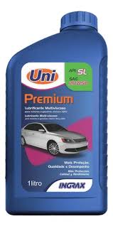 Óleo Lubrificante Uni Premium 20W50 SL – 1 Litro (Gasolina, Etanol e GNV)