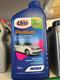Óleo Lubrificante Uni Premium 20W50 SL – 1 Litro (Gasolina, Etanol e GNV)